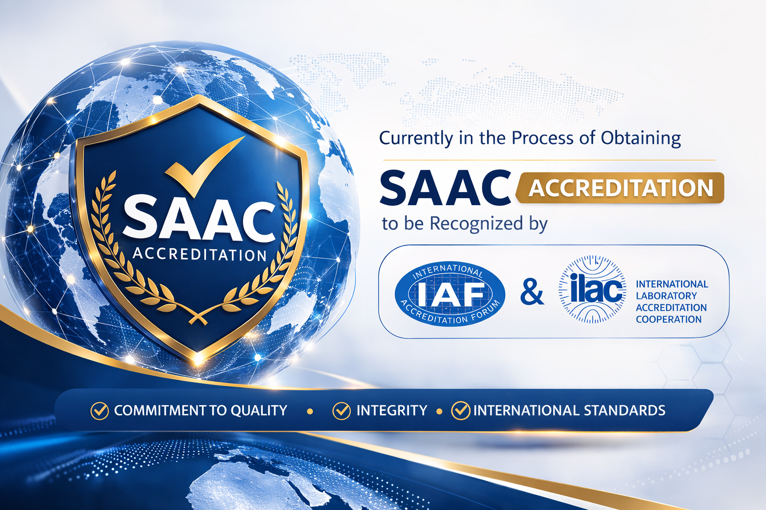 SAAC Accreditation (In Progress)