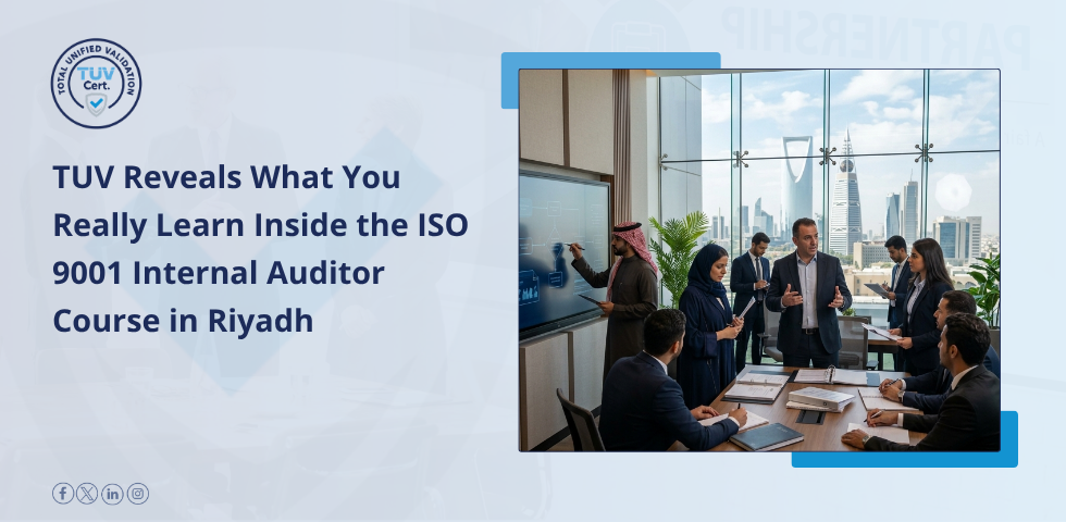 دورة المدقق الداخلي ISO 9001 في الرياض خطوتك الأولى نحو التميز في الجودة